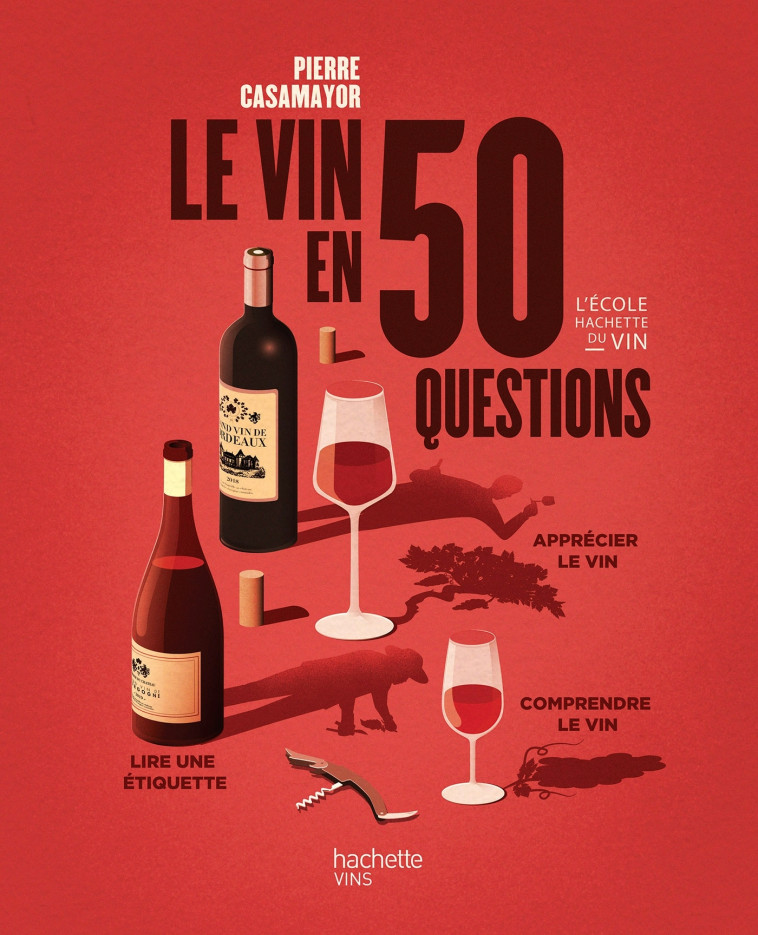 LE VIN EN 50 QUESTIONS - NOUVELLE EDITION - XXX - HACHETTE PRAT