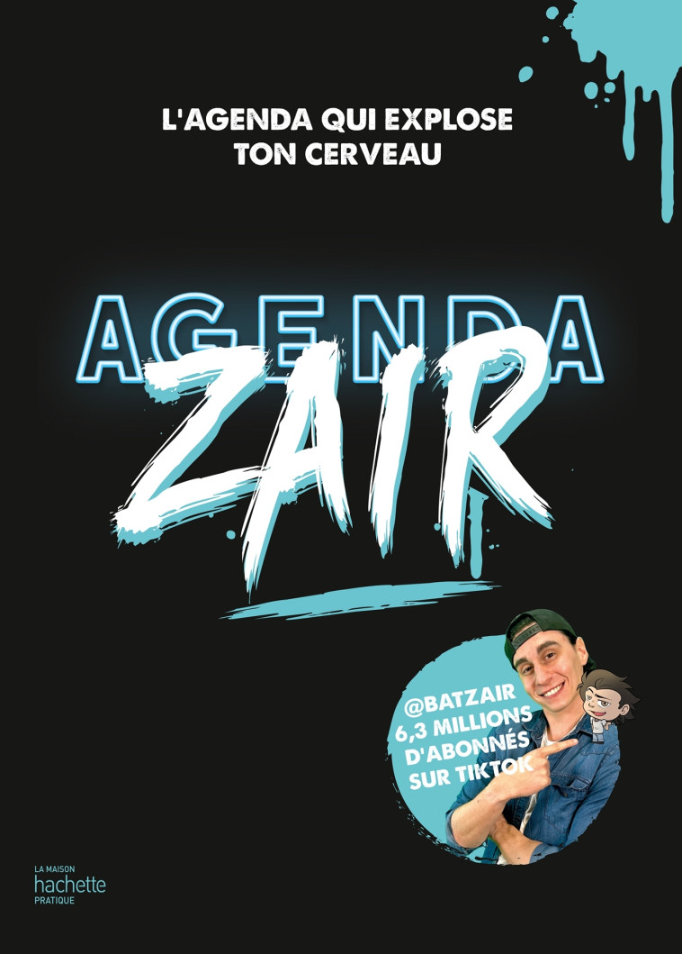 AGENDA ZAIR 2022 - BATZAIR - HACHETTE PRAT