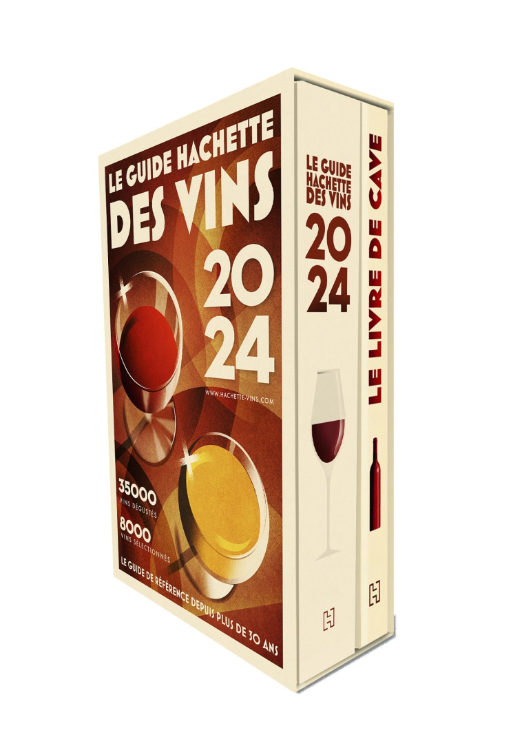 COFFRET GUIDE HACHETTE DES VINS 2024 - XXX - HACHETTE PRAT