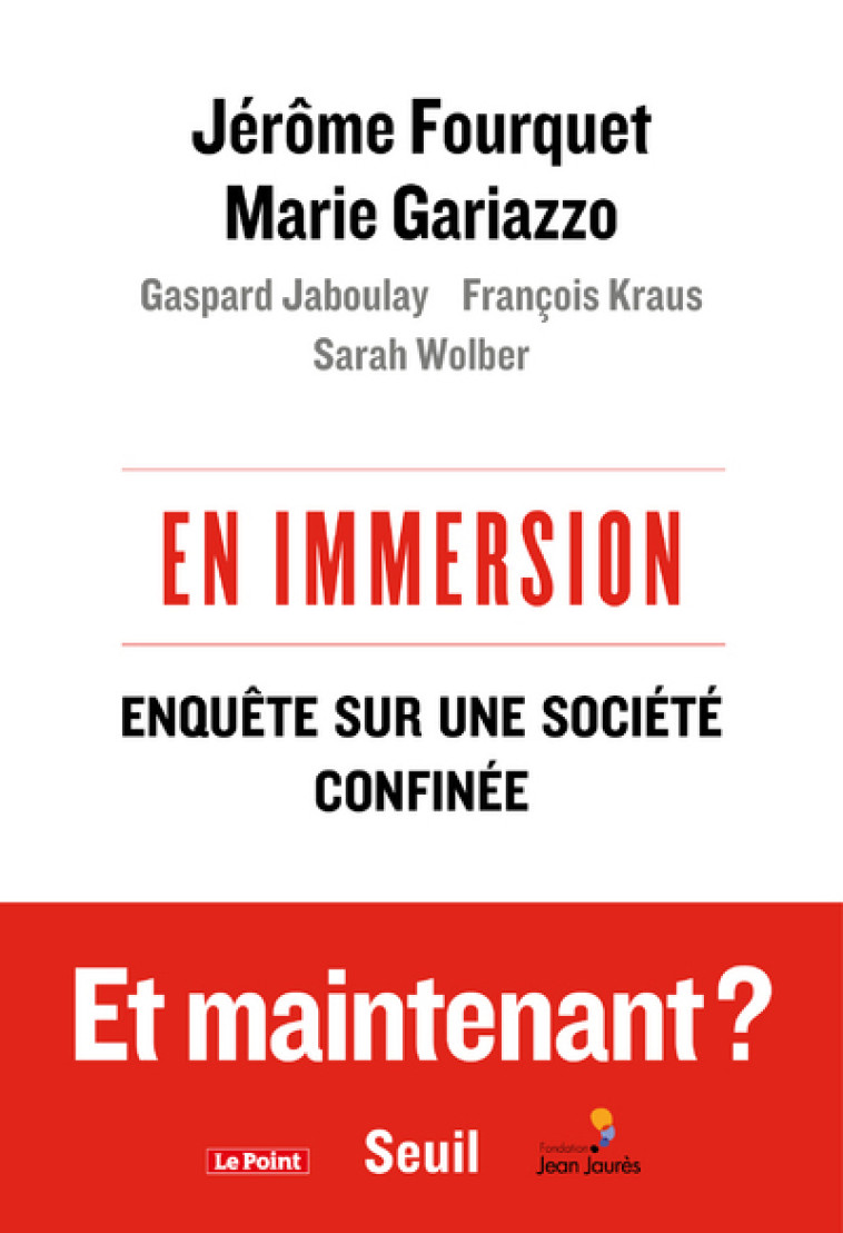 EN IMMERSION - ENQUETE SUR UNE SOCIETE CONF INEE - FOURQUET/GARIAZZO - SEUIL