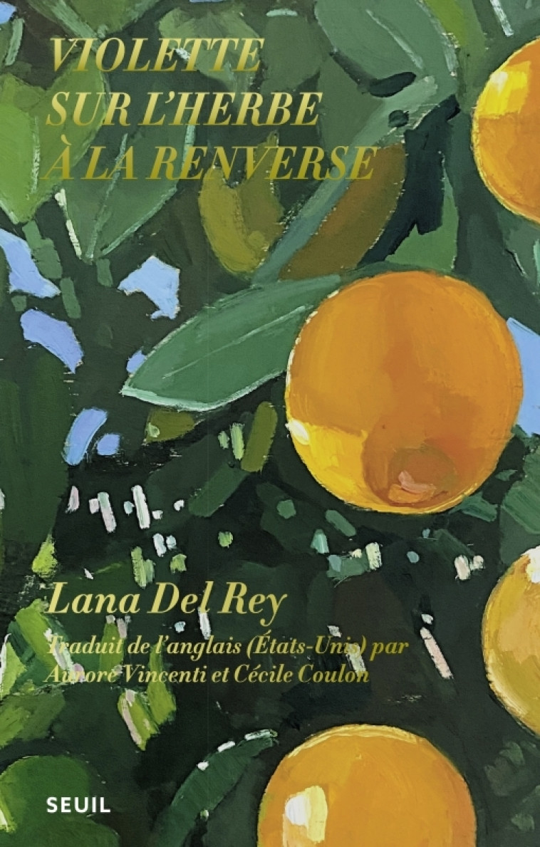 VIOLETTE SUR L'HERBE A LA RENVERSE - DEL REY LANA - SEUIL