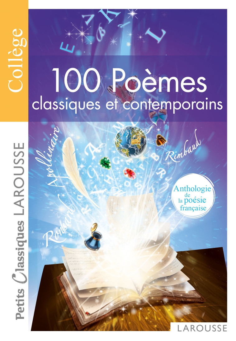 100 POEMES CLASSIQUES ET CONTEMPORAINS - XXX - LAROUSSE