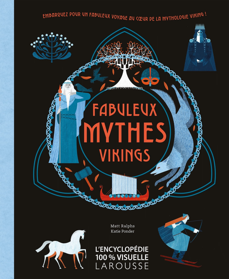 FABULEUX MYTHES VIKINGS - RALPHS MATT/PONDER KATIE - LAROUSSE