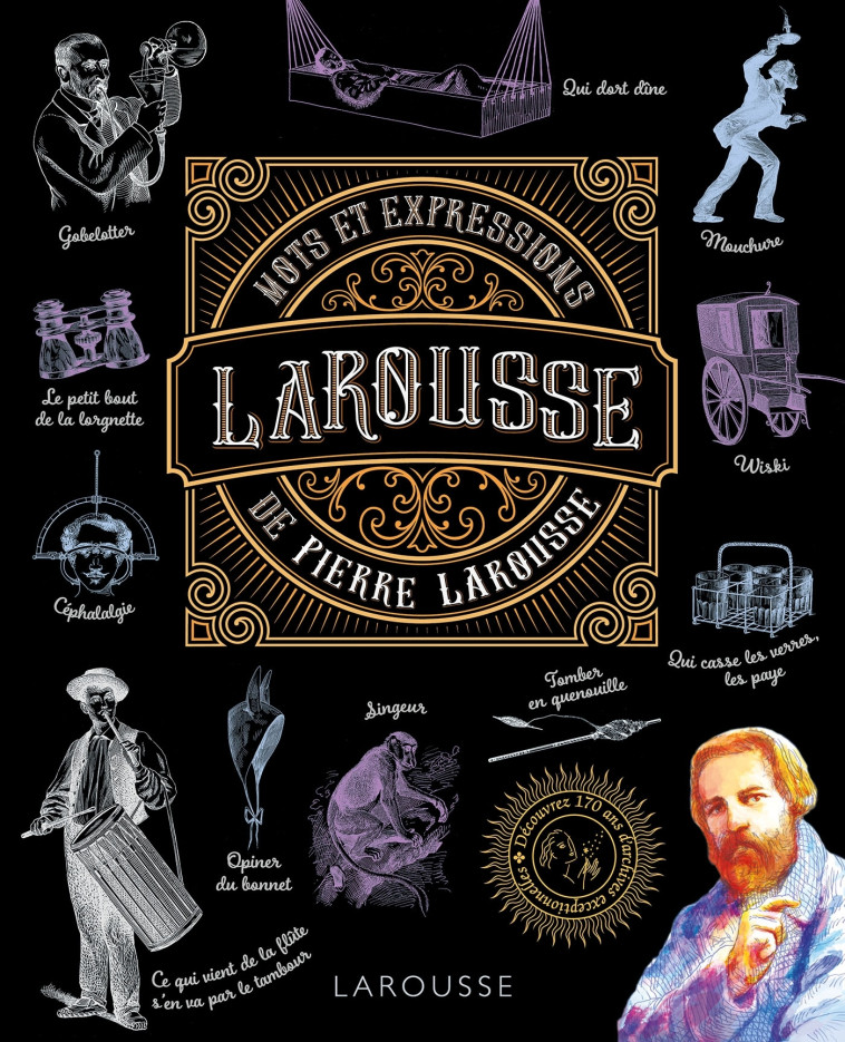 MOTS ET EXPRESSIONS DE PIERRE LAROUSSE - COLLECTIF - LAROUSSE