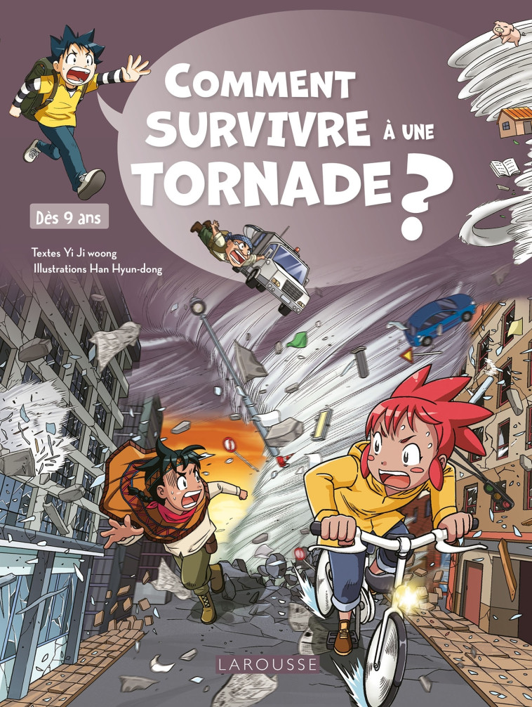 COMMENT SURVIVRE A UNE TORNADE ? MANGA-DOCS - COLLECTIF - LAROUSSE