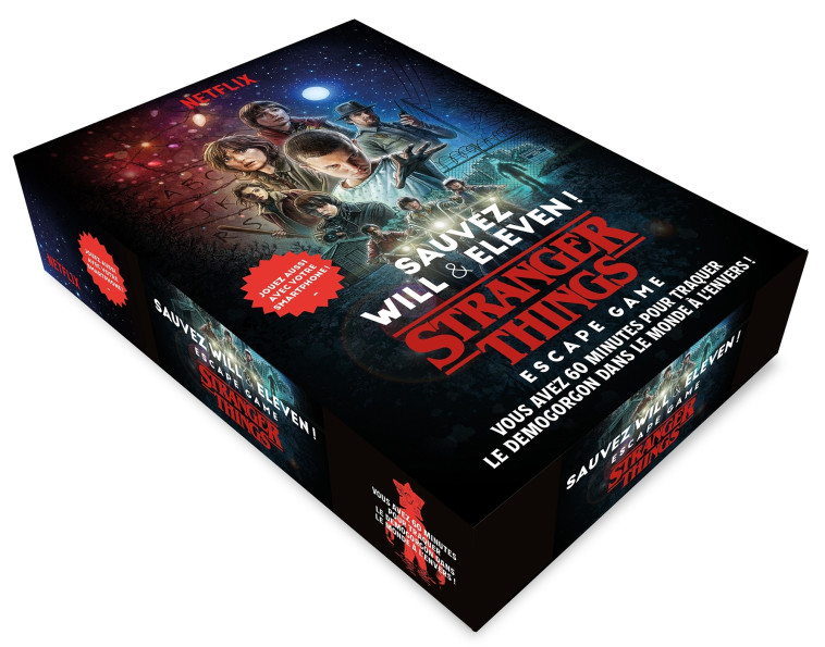 STRANGER THINGS - ESCAPE GAME - TRENTI-N - LAROUSSE