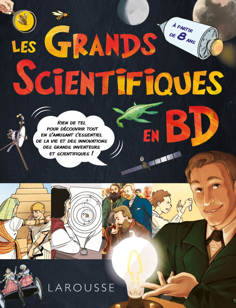 GRANDS SCIENTIFIQUES EN BD - COLLECTIF - LAROUSSE