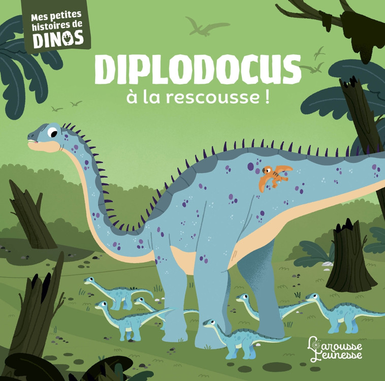 DIPLODOCUS A LA RESCOUSSE - FRATTINI STEPHANE - LAROUSSE