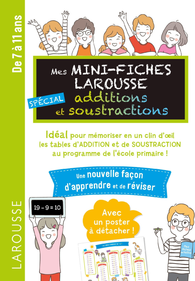 MINI FICHES ADDITIONS ET SOUSTRACTIONS 7/11 ANS - COLLECTIF - LAROUSSE