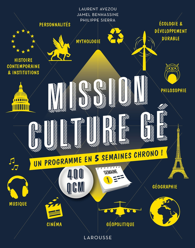 MISSION CULTURE GE - AVEZOU/SIERRA - LAROUSSE