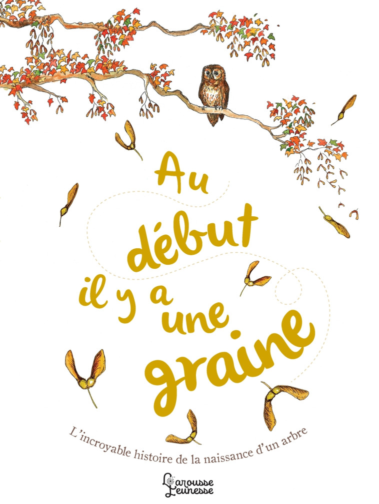 AU DEBUT IL Y A UNE GRAINE - KNOWLES / WEBBER - LAROUSSE