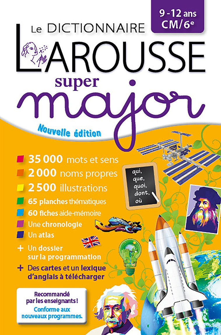 DICTIONNAIRE LAROUSSE SUPER MAJOR 9/12 ANS 2021 - XXX - LAROUSSE