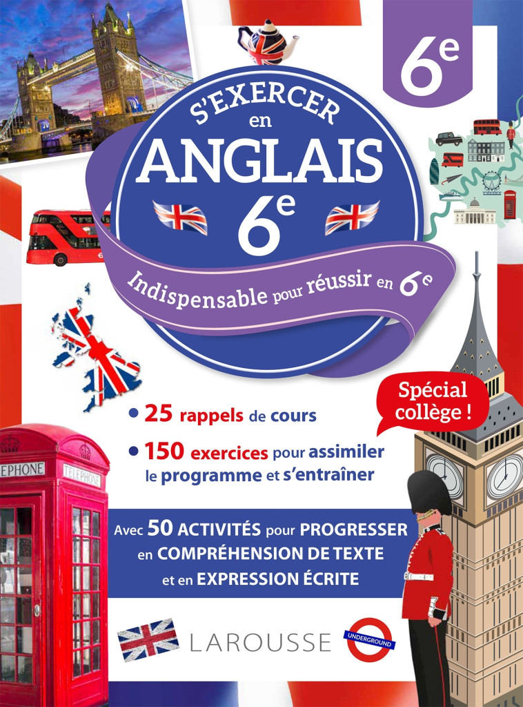 S'EXERCER EN ANGLAIS 6E - COLLECTIF - LAROUSSE