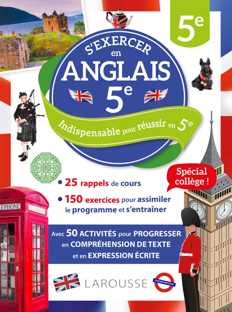 S'EXERCER EN ANGLAIS 5E - COLLECTIF - LAROUSSE