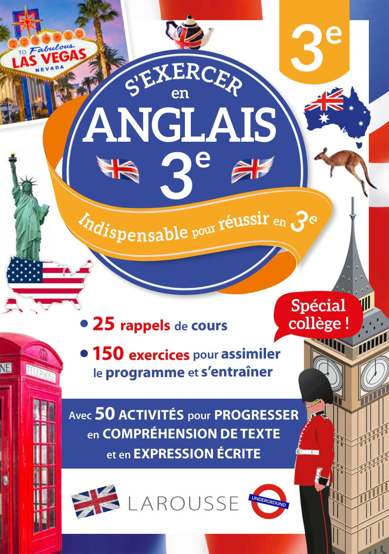 S'EXERCER EN ANGLAIS 3E - COLLECTIF - LAROUSSE