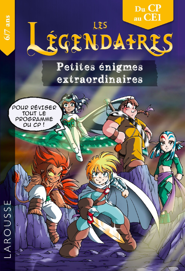 LES LEGENDAIRES PETITES ENIGMES EXTRAORDINAIRES CP-CE1 - FOREST AUDREY - LAROUSSE