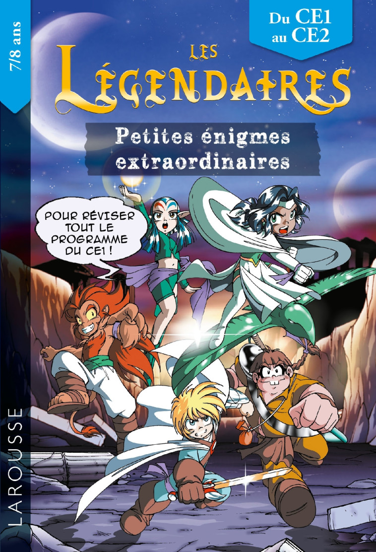 LES LEGENDAIRES PETITES ENIGMES EXTRAORDINAIRES CE1-CE2 - MEYER AURORE - LAROUSSE