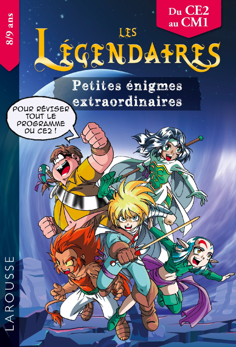 LES LEGENDAIRES PETITES ENIGMES EXTRAORDINAIRES CE2-CM1 - MEYER AURORE - LAROUSSE