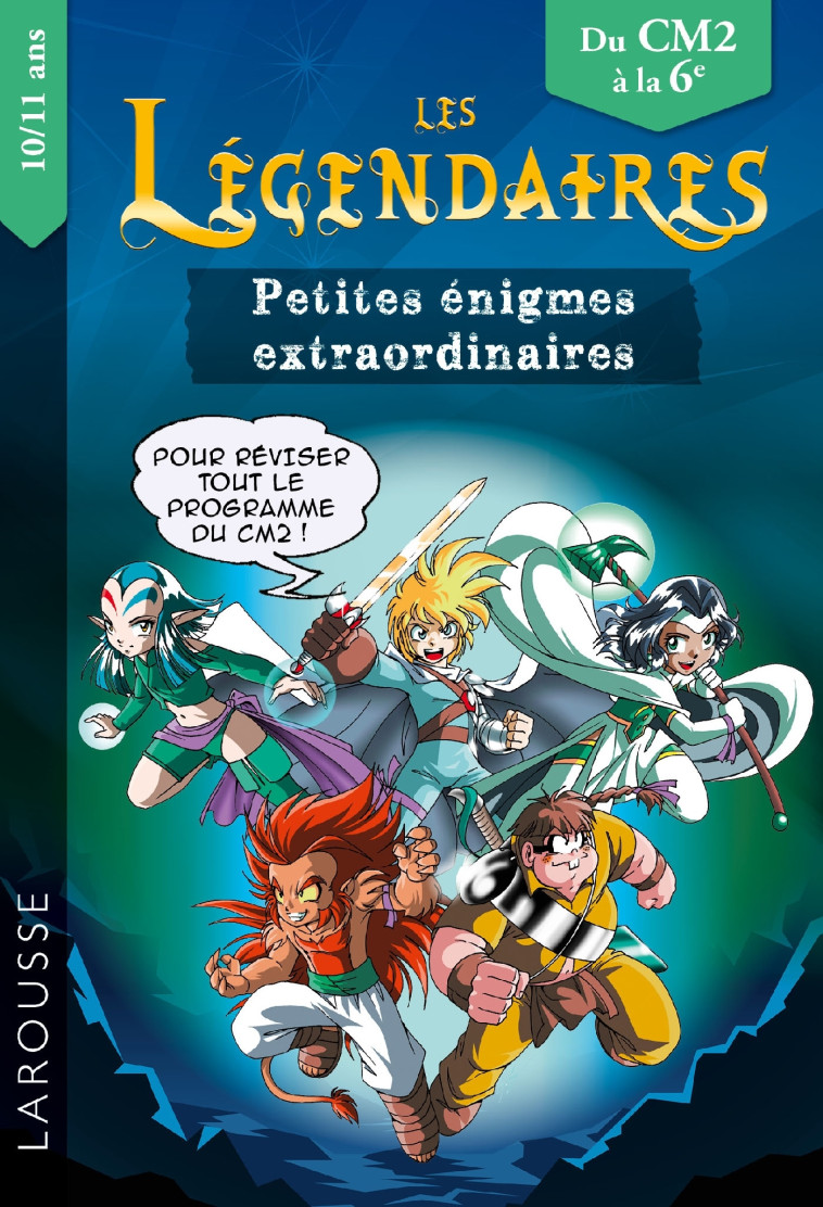 LES LEGENDAIRES PETITES ENIGMES EXTRAORDINAIRES CM2 6E - LECELLIER FRANCOIS - LAROUSSE