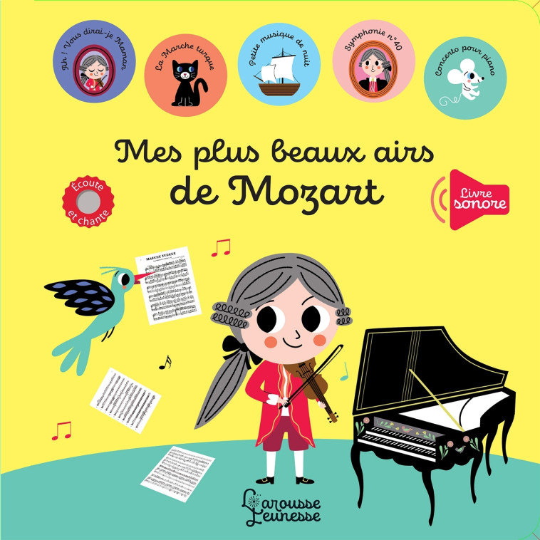 MES PLUS BEAUX AIRS DE MOZART - BATTAULT/ANDREACCHIO - LAROUSSE