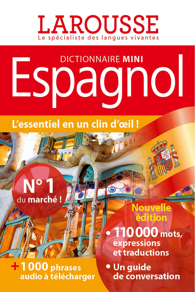 DICTIONNAIRE MINI ESPAGNOL - XXX - LAROUSSE