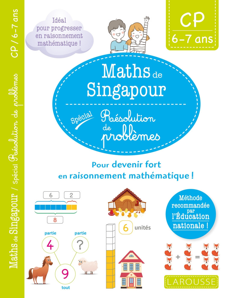 MON PETIT CAHIER DE MATHS - METHODE DE SING APOUR SPECIAL CP - URVOY DELPHINE - LAROUSSE