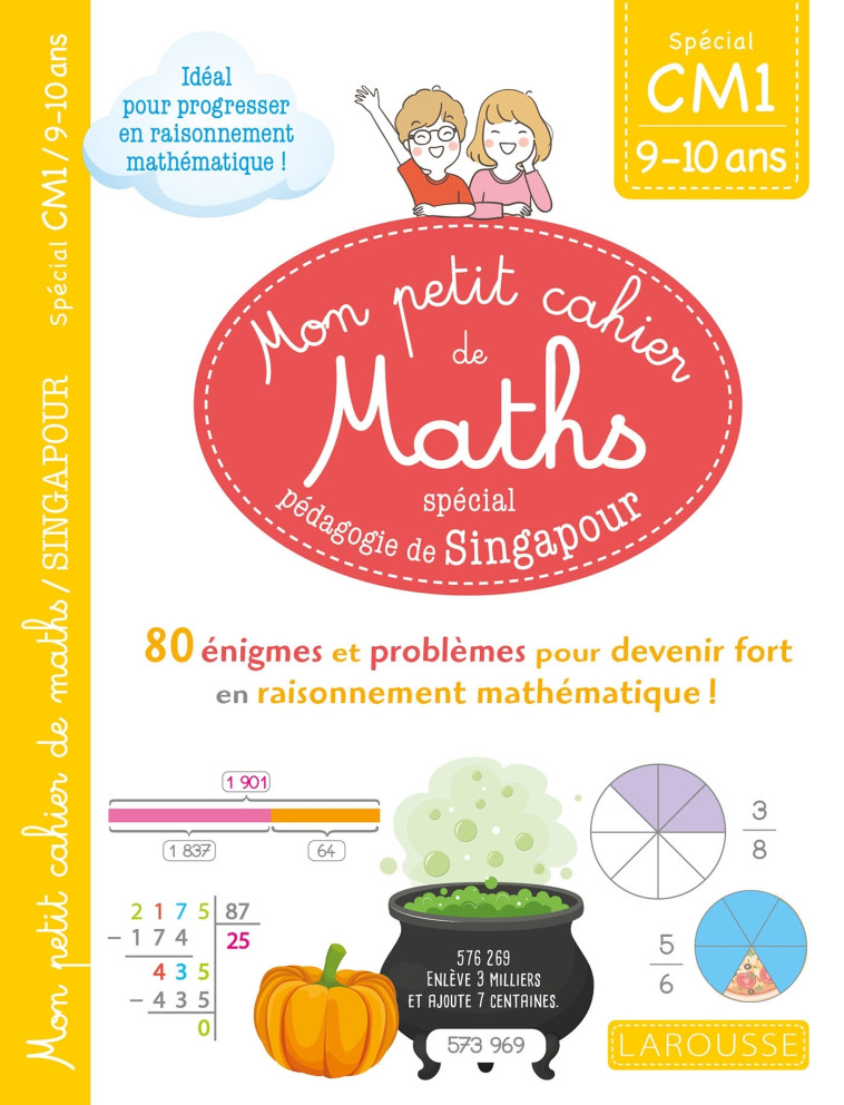 MON PETIT CAHIER DE MATHS - METHODE DE SING APOUR SPECIAL CM1 - URVOY DELPHINE - LAROUSSE