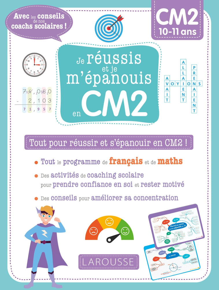 JE REUSSIS ET JE M'EPANOUIS EN CM2 - DUVOULDY/FOREST - LAROUSSE