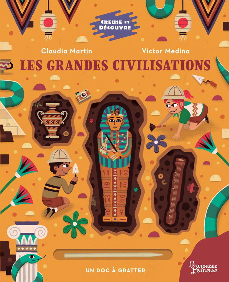 LES GRANDES CIVILISATIONS - MEDINA VICTOR - LAROUSSE