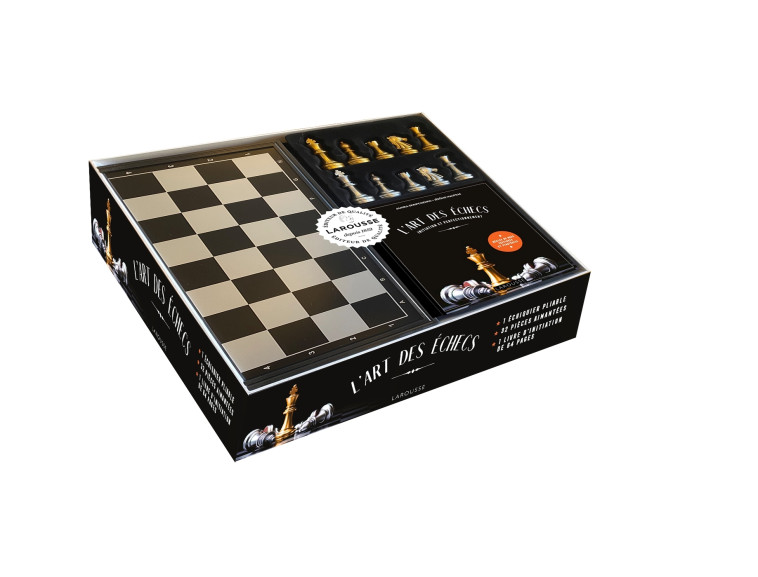 COFFRET L'ART DES ECHECS - MAUFRAS/SKRIPCHENKO - LAROUSSE