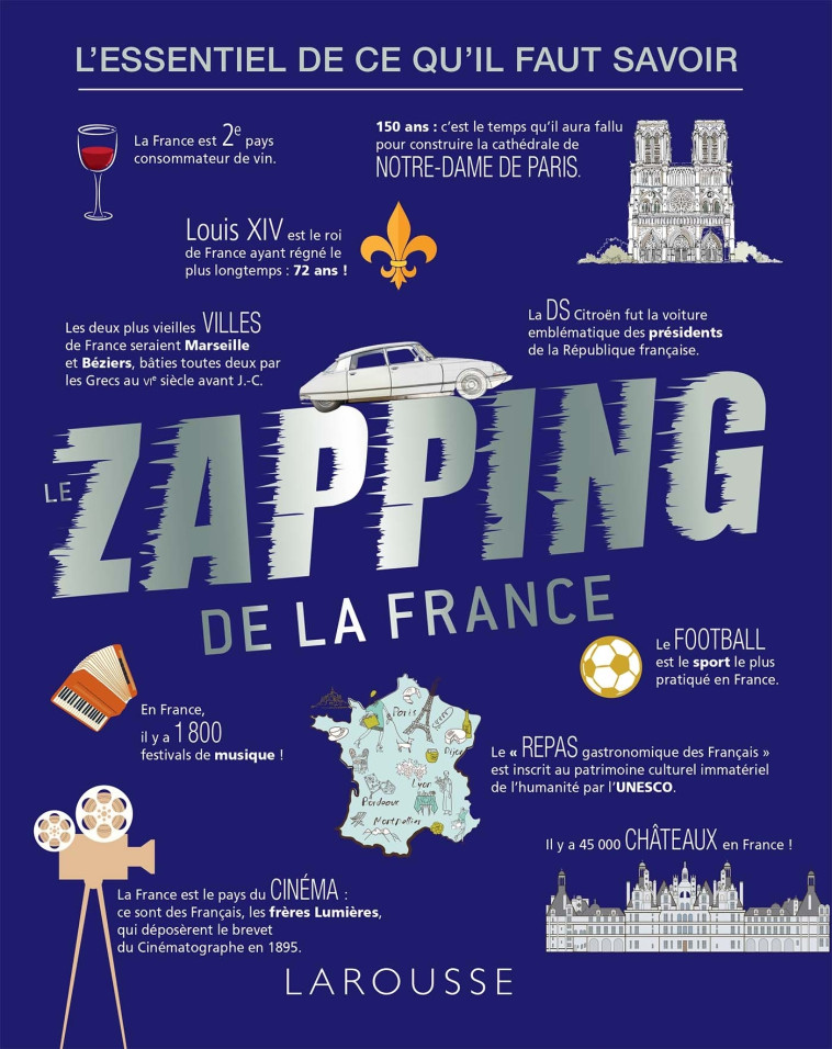 LE ZAPPING DE LA FRANCE - XXX - LAROUSSE