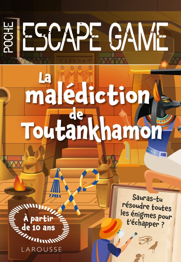 LA MALEDICTION DE TOUTANKHAMON - CLUZEL VALERIE - LAROUSSE