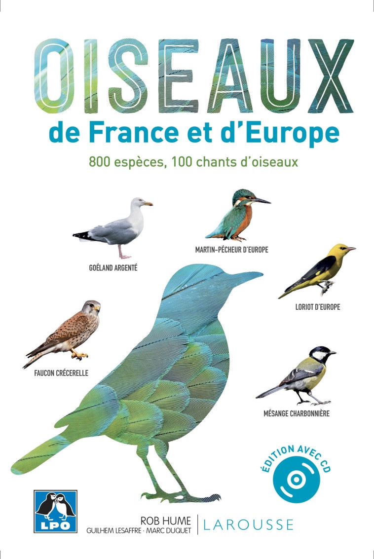 OISEAUX DE FRANCE ET D'EUROPE - COLLECTIF - LAROUSSE