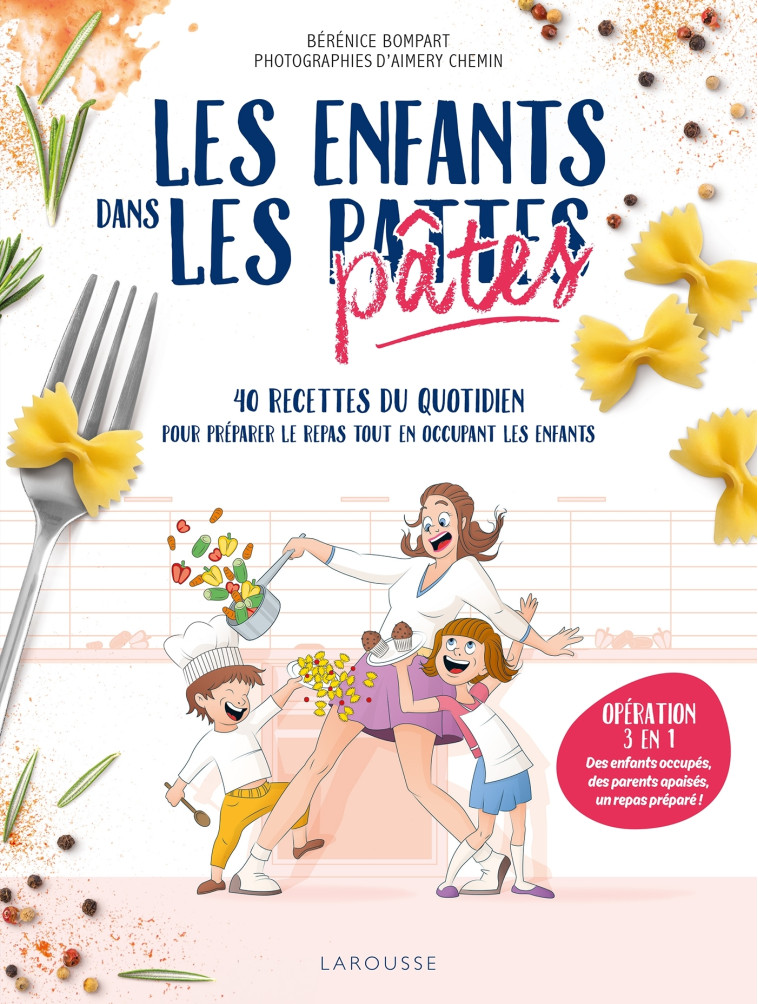 LES ENFANTS DANS LES PATTES - BOMPART BERENICE - LAROUSSE