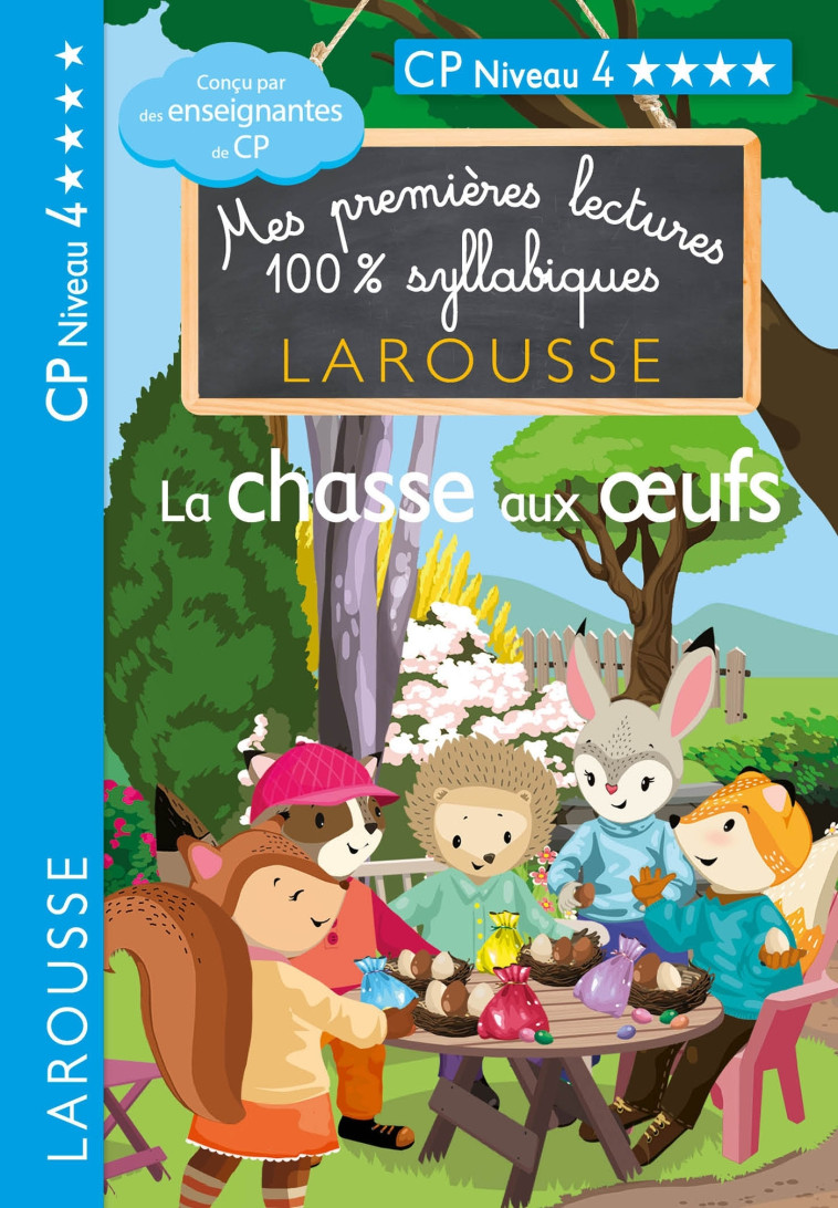 LA CHASSE AUX OEUFS CP NIVEAU 4 - COLLECTIF - LAROUSSE