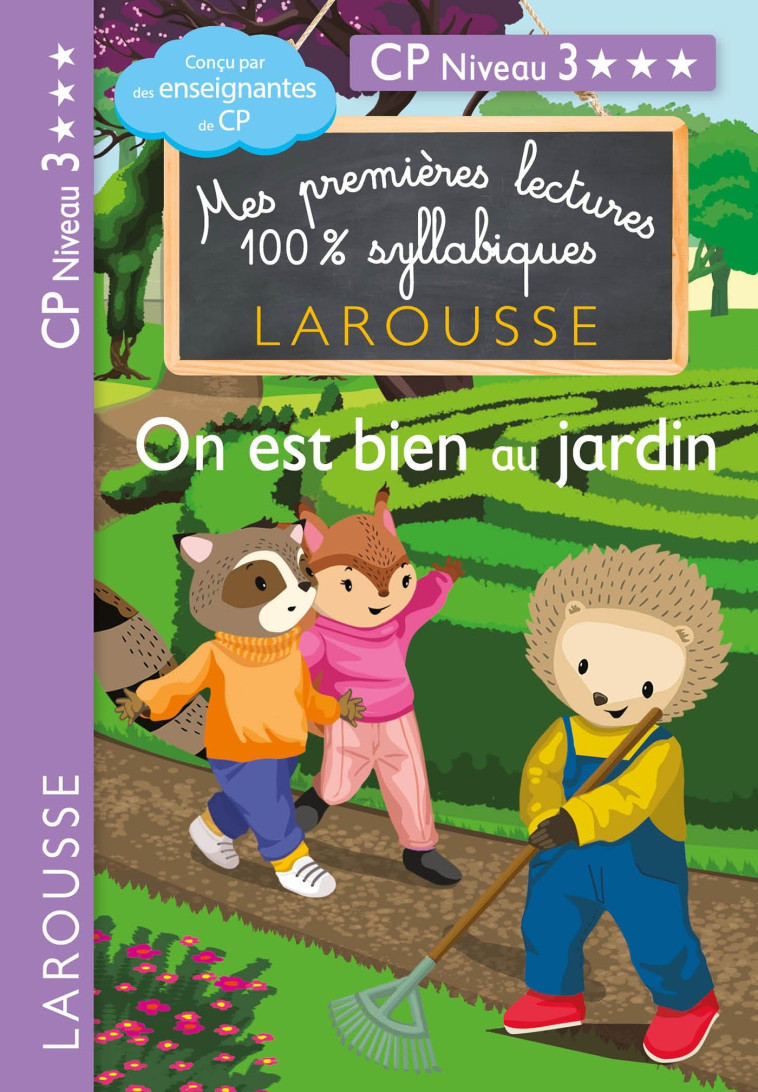 ON EST BIEN AU JARDIN CP NIVEAU 3 - COLLECTIF - LAROUSSE