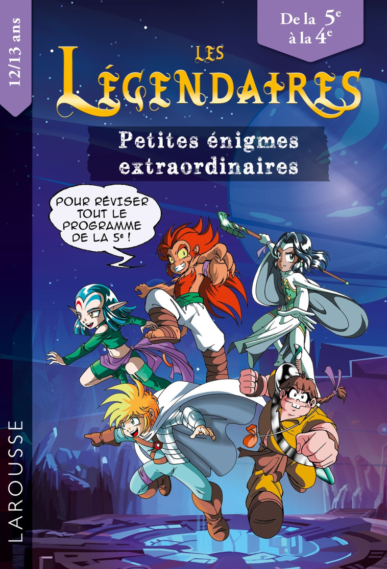 LES LEGENDAIRES PETITES ENIGMES EXTRAORDINAIRES 5E-4E - COLLECTIF - LAROUSSE