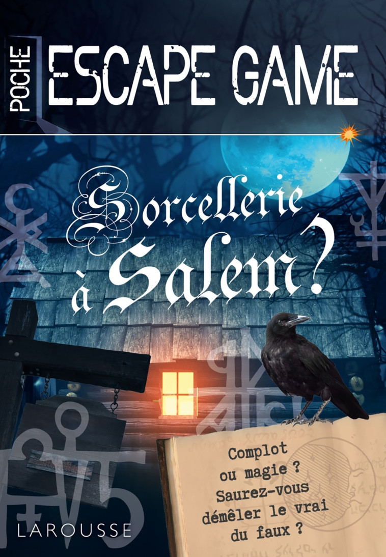 SORCELLERIE A SALEM ESCAPE GAME - COLLECTIF - LAROUSSE