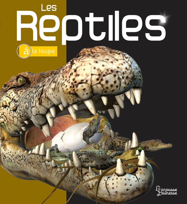 LES REPTILES A LA LOUPE - HUTCHINSON MARK - LAROUSSE