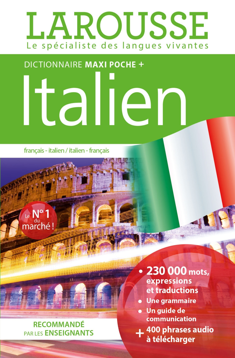 DICTIONNAIRE LAROUSSE MAXI POCHE PLUS ITALIEN - XXX - LAROUSSE