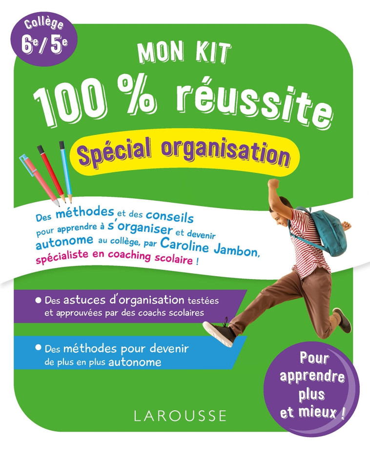 MON KIT 100 % REUSSITE - SPECIAL ORGANISATION - COLLECTIF - LAROUSSE