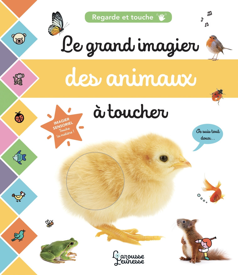 LE GRAND IMAGIER DES ANIMAUX A TOUCHER - COGUMELO CLUB - LAROUSSE