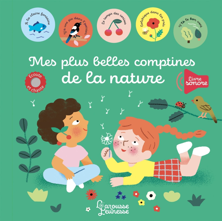 MES PLUS BELLE COMPTINES DE LA NATURE - LUTHRINGER MELISANDE - LAROUSSE