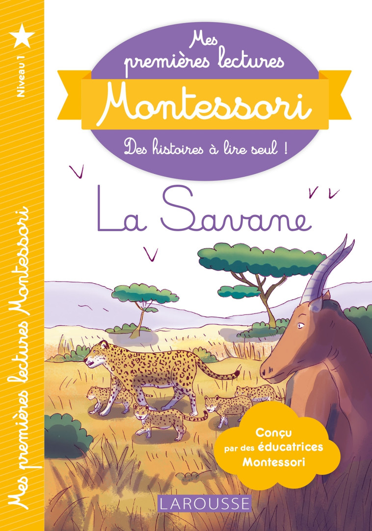 LA SAVANE NIVEAU 1 - COLLECTIF - LAROUSSE