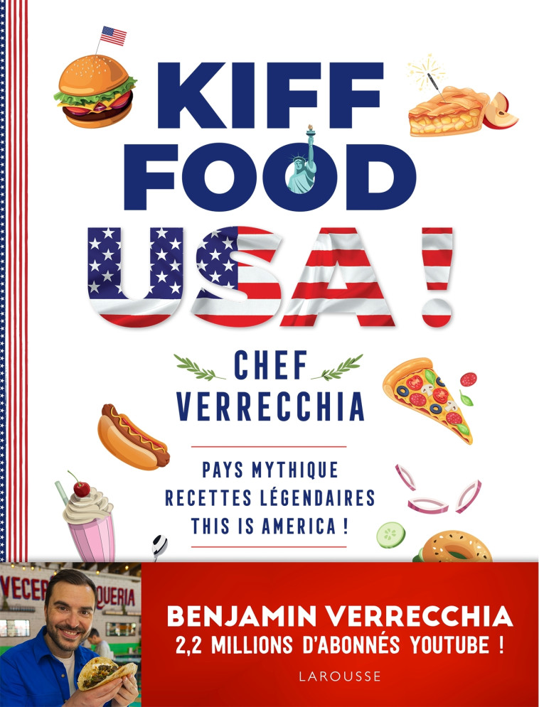 KIFF FOOD 2 : USA - VERRECCHIA BENJAMIN - LAROUSSE