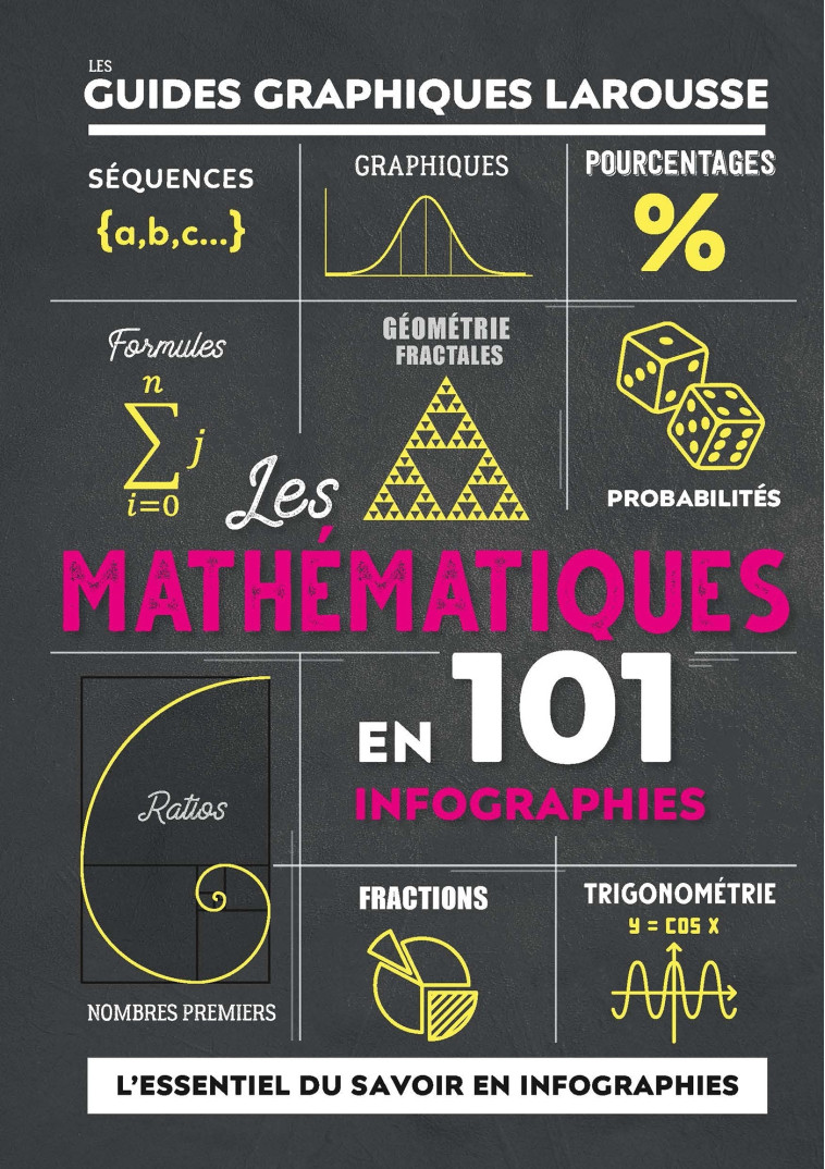 LES MATHEMATIQUES EN 101 INFOGRAPHIES - XXX - LAROUSSE