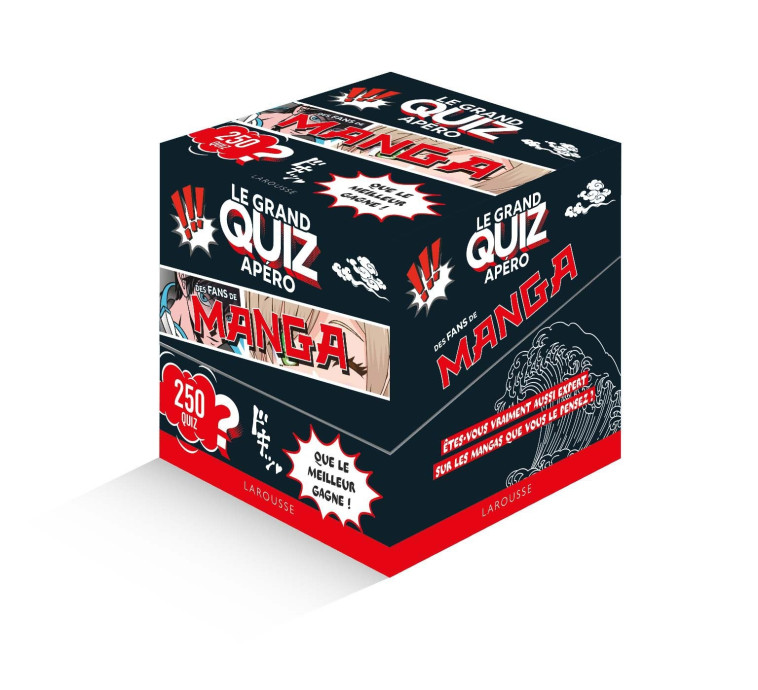 LE GRAND QUIZ APERO FANS DE MANGAS - COLLECTIF - LAROUSSE