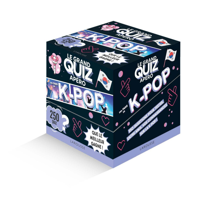 LE GRAND QUIZ APERO FANS DE K-POP - COLLECTIF - LAROUSSE