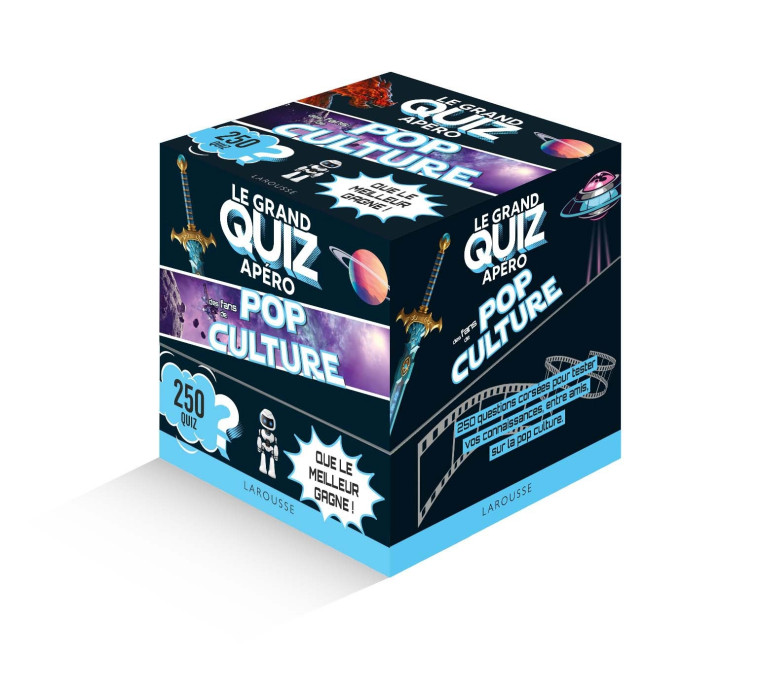 LE GRAND QUIZ APERO FANS DE POP CULTURE - COLLECTIF - LAROUSSE