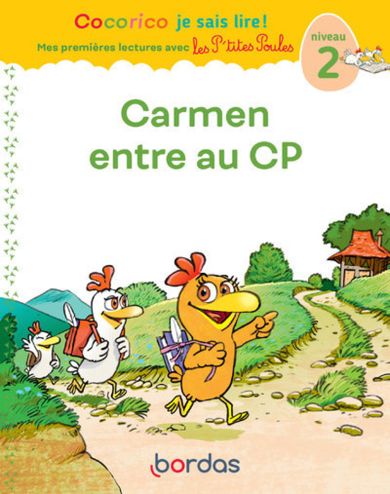 CARMEN ENTRE AU CP  CP NIVEAU 2 - COLLECTIF - BORDAS